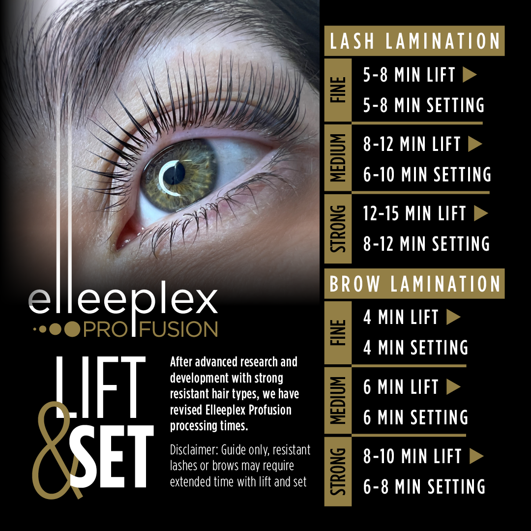 10 Pack Elleeplex Profusion Lash & Brow Lamination Refills - Panoply Beauty 