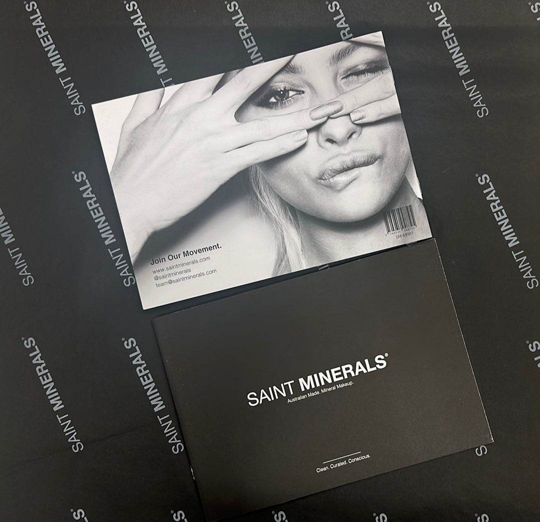 SAINT MINERALS Retail Booklets - Panoply Beauty 