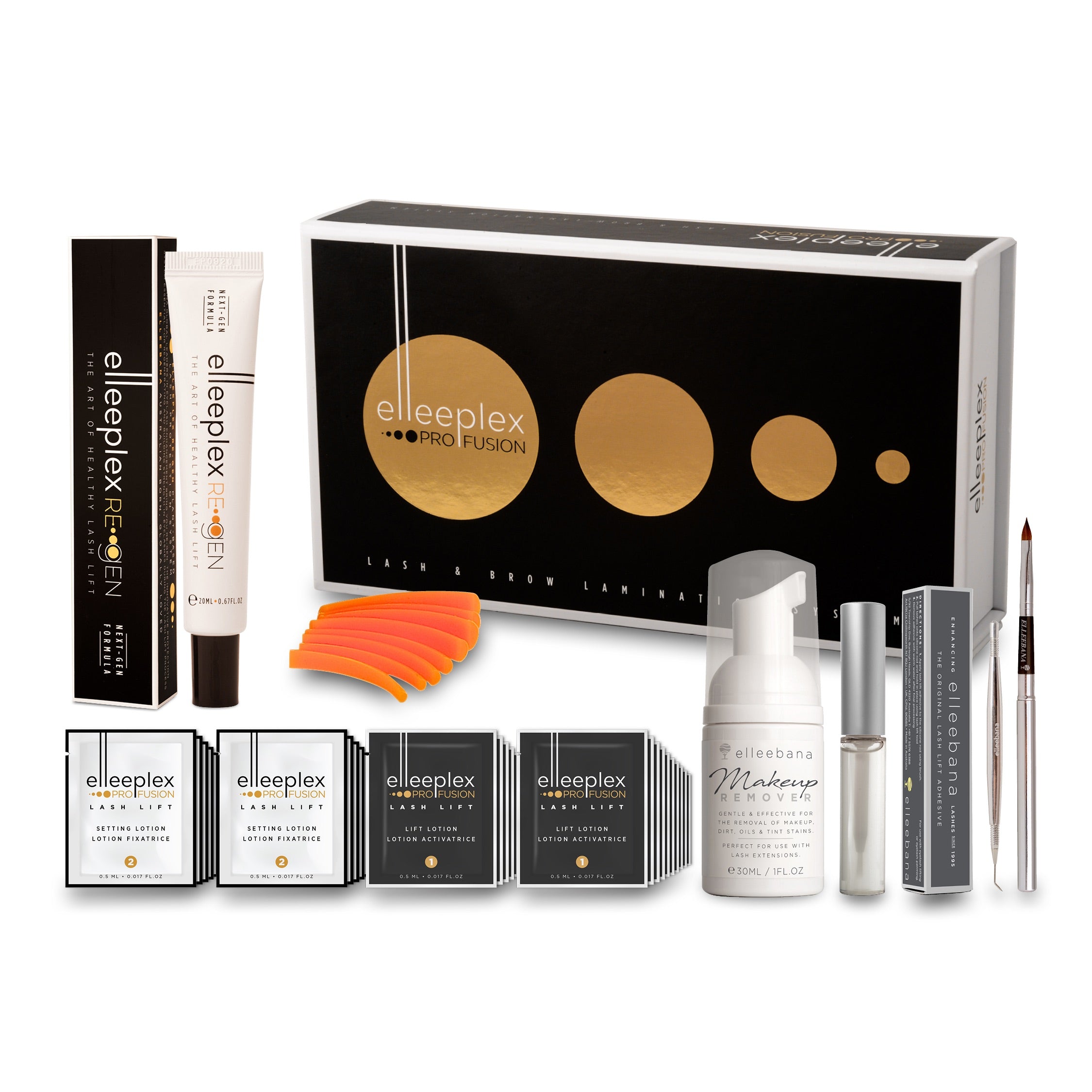 Elleeplex Profusion Lash & Brow Lamination Full Kit - Panoply Beauty 