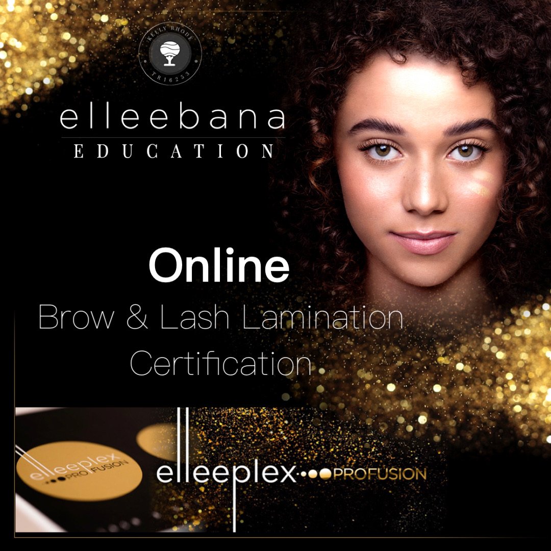 Elleeplex Profusion ONLINE Brow & Lash Lamination Certification Training (Bundle Course) - Panoply Beauty 