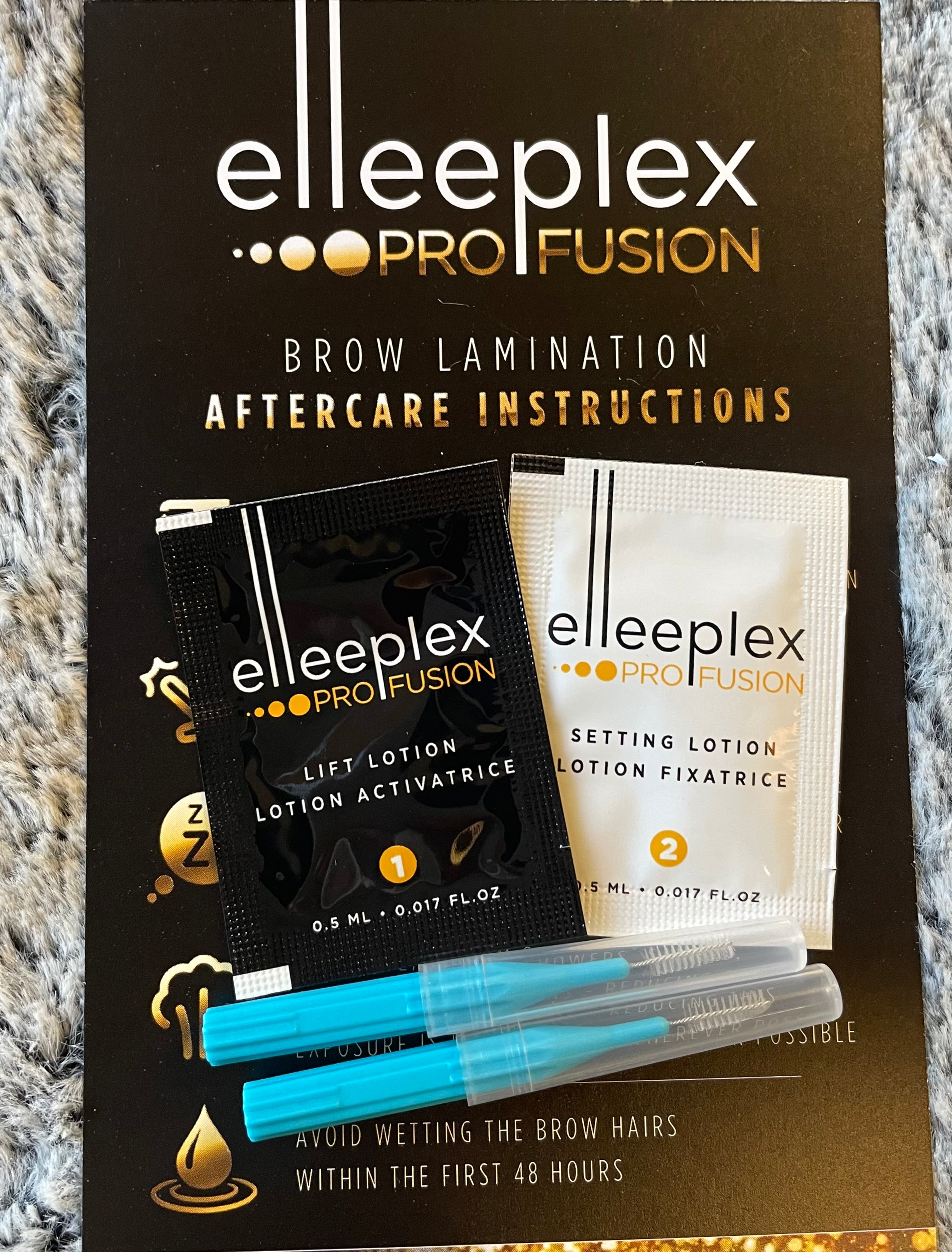 SAMPLE- Elleeplex Profusion Brow Pack - Panoply Beauty 