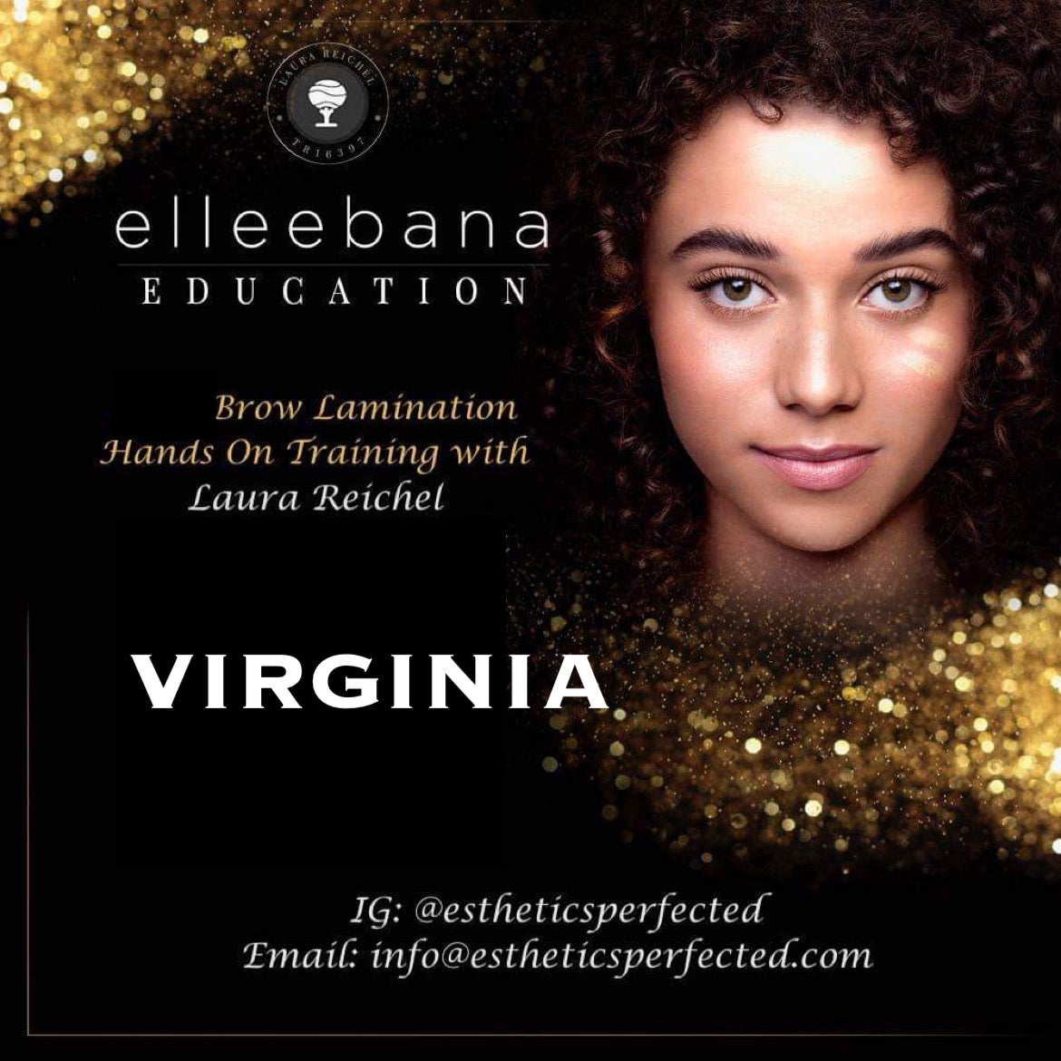VIRGINIA- LifeSpa HANDS ON Elleeplex Profusion Brow Lamination Certification - Panoply Beauty 