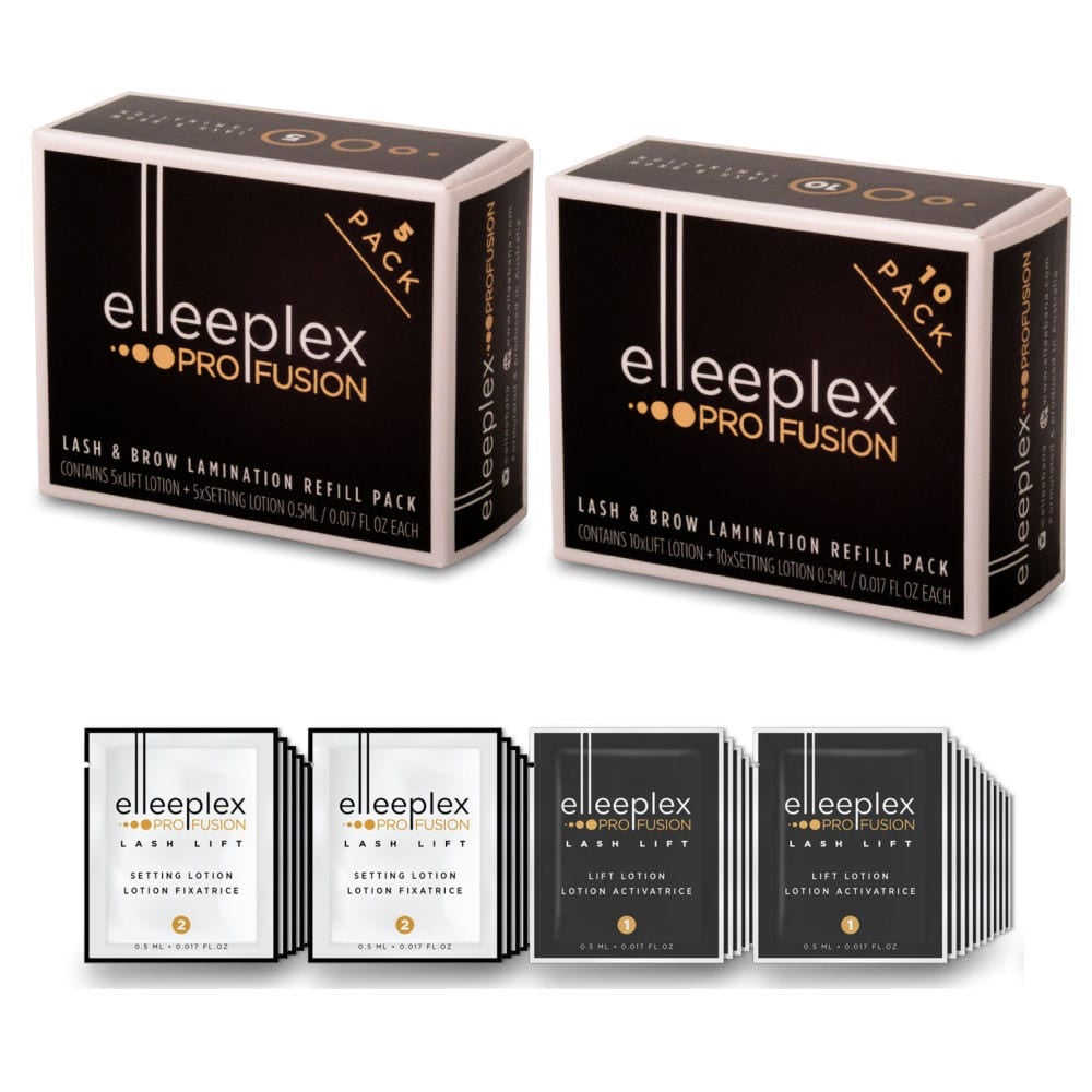 10 Pack- Elleeplex Profusion Lash & Brow Lamination Refills - Panoply Beauty 